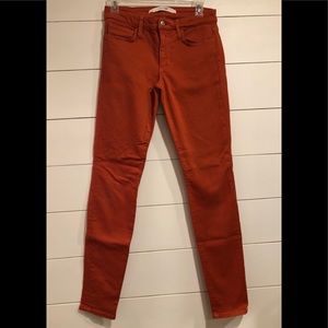 Joes Burnt Orange Sz 26 The Skinny Jeans